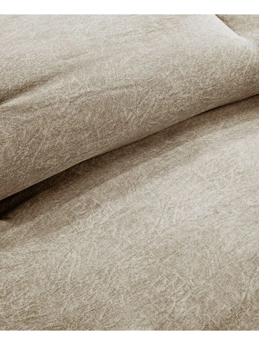 Комплект постельного белья Boone Microsuede из 7 предметов, размер King Madison Park — изображение 10 из 10, бежевый