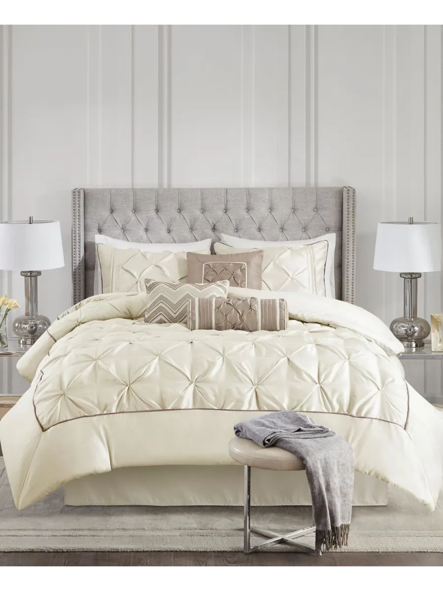 Комплект постельного белья Laurel Tufted из 7 предметов, размер Full Madison Park