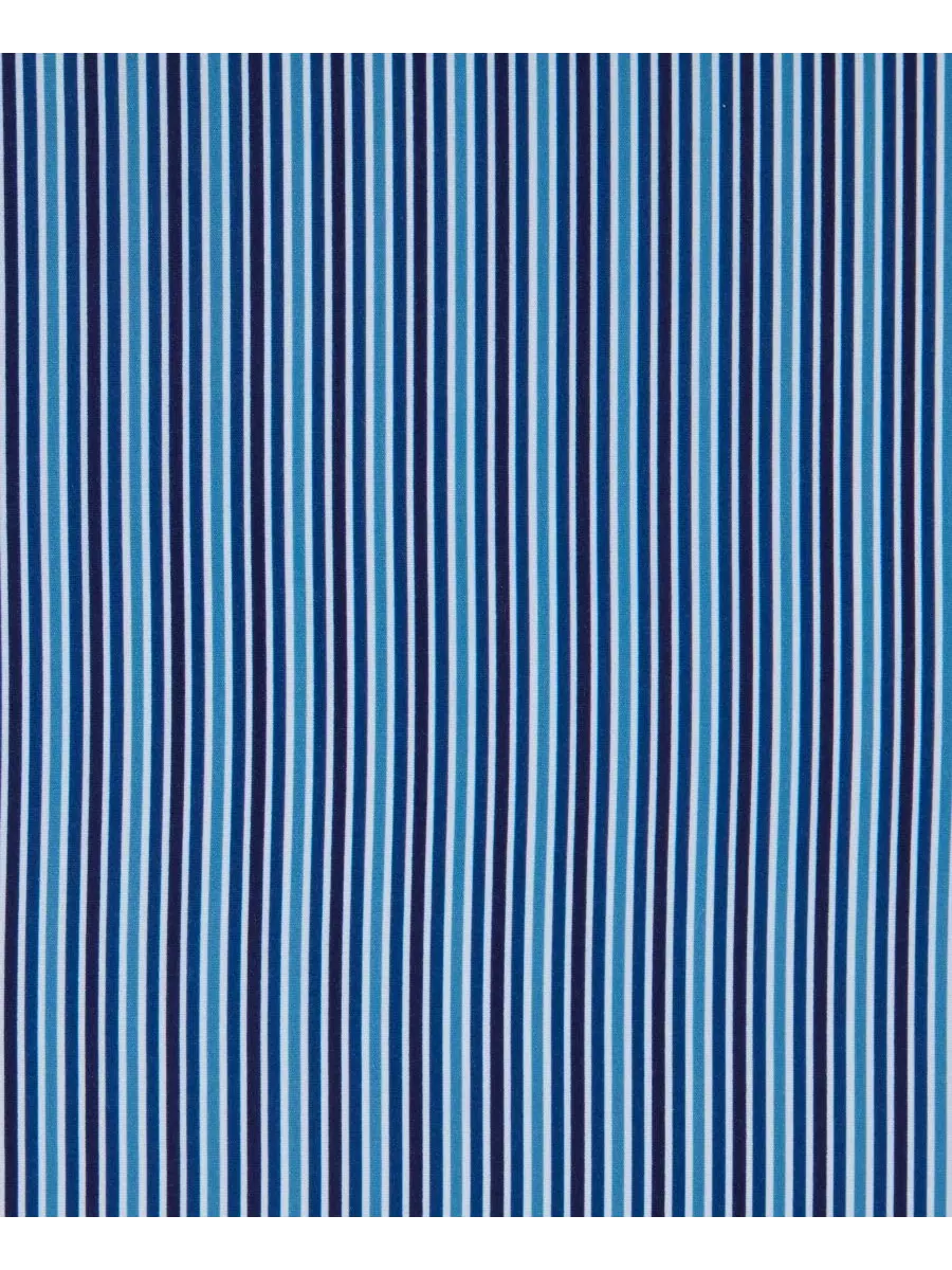 Комплект простыней Alden Stripe Printed Microfiber 4-Pc. Sheet Set, Full Nautica — изображение 4 из 4, синий море