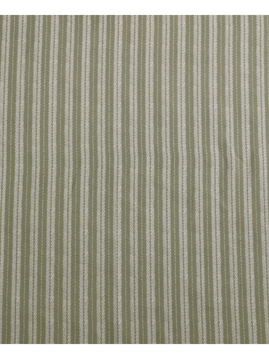 Комплект постельного белья Twill Stripe Texture Microfiber 4-Pc., Queen Kenneth Cole New York — изображение 4 из 7, мох