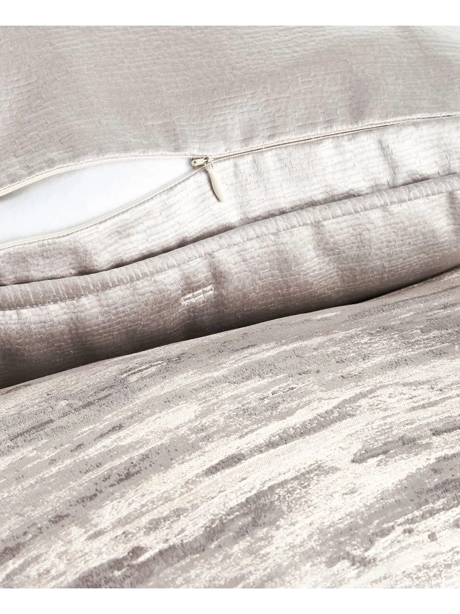 Комплект постельного белья Impasto Stone из 3 предметов, размер King, Hotel Collection — изображение 5 из 6, серый