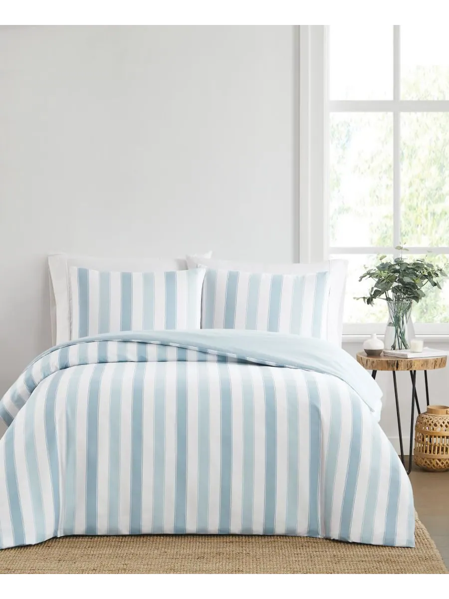 Комплект постельного белья Aiden Stripe, 3 предмета, размер King Truly Soft