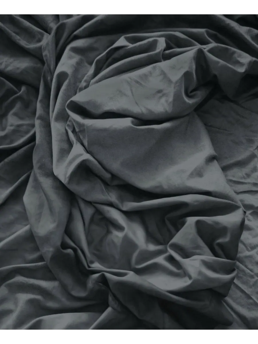 Комплект постельного белья Tencel Soft & Smooth, 6 предметов, размер King Pillow Guy — изображение 3 из 4, темно-серый