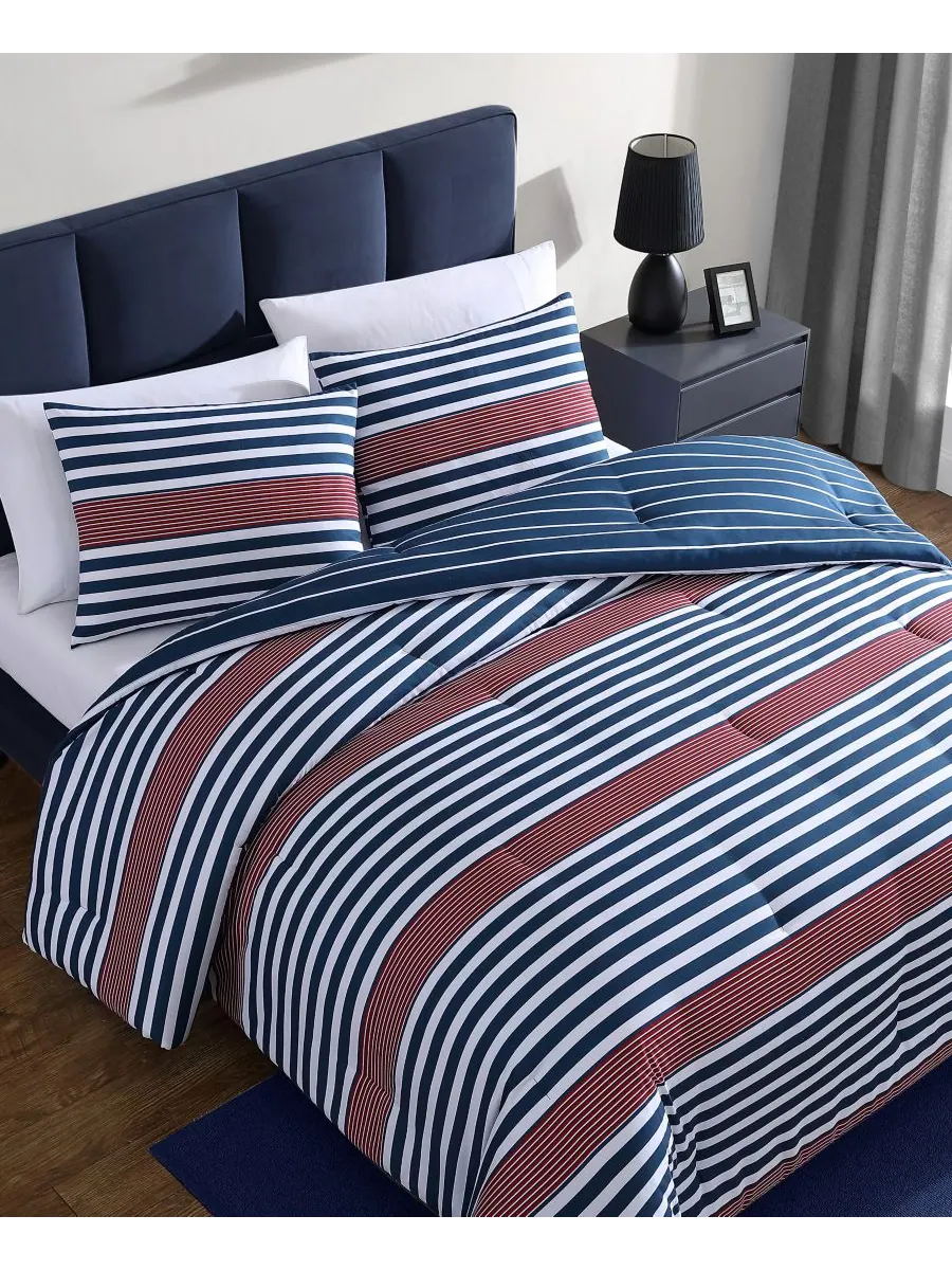 Комплект постельного белья Kennedy Stripe из 2 предметов, размер Twin/Twin XL Nautica — изображение 2 из 5