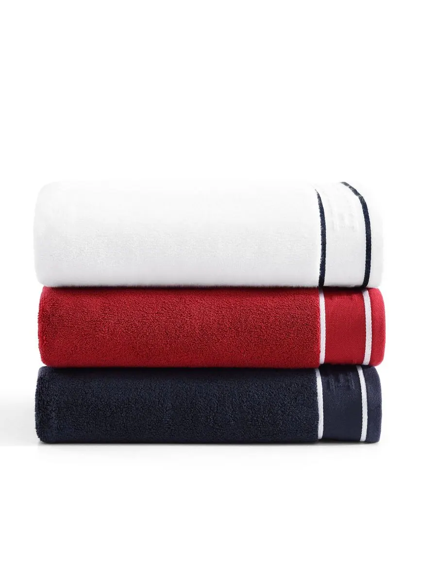 Набор махровых хлопковых полотенец Legacy Tommy Hilfiger — изображение 2 из 8, синий