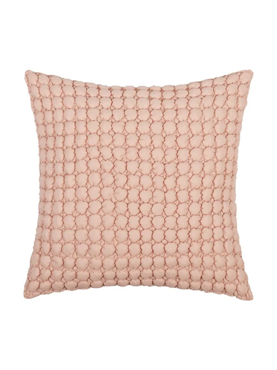 Стеганая наволочка "Bold Cloud Puff", европейский стиль J by J Queen, Blush, European Sham