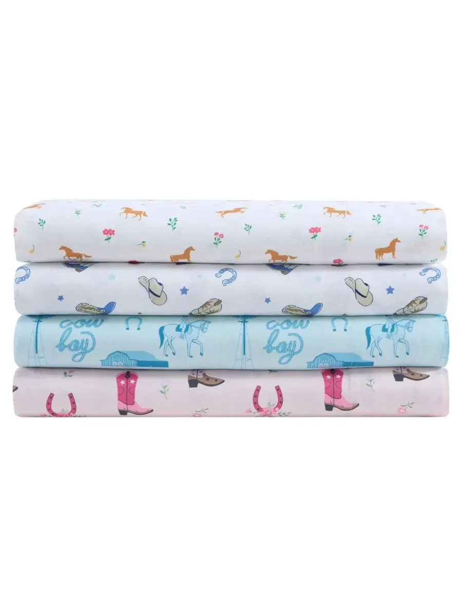 Комплект постельного белья из микрофибры с принтом Wrangler Horse Meadow, Twin Wrangler Kids — изображение 7 из 7