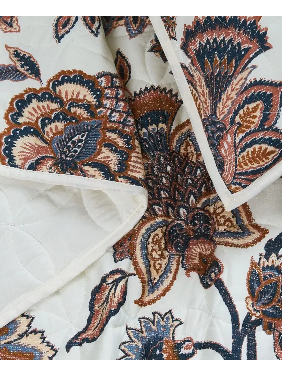 Комплект стеганого покрывала Chloe Jacobean, 2 предмета, Twin/Twin XL Cannon — изображение 5 из 5, мульти