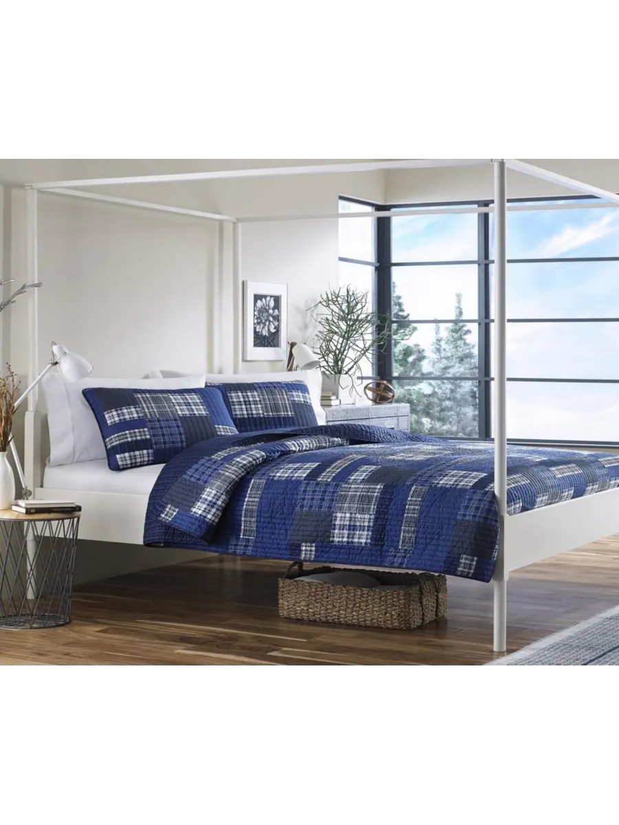 Двусторонний комплект постельного белья Eastmont из 3 предметов, размер Full/Queen Eddie Bauer — изображение 1 из 10