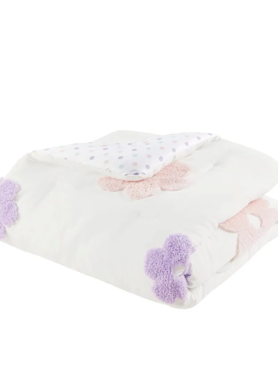 Комплект постельного белья Intelligent Design Gracie Floral Reversible из 4 предметов, размер — изображение 10 из 10