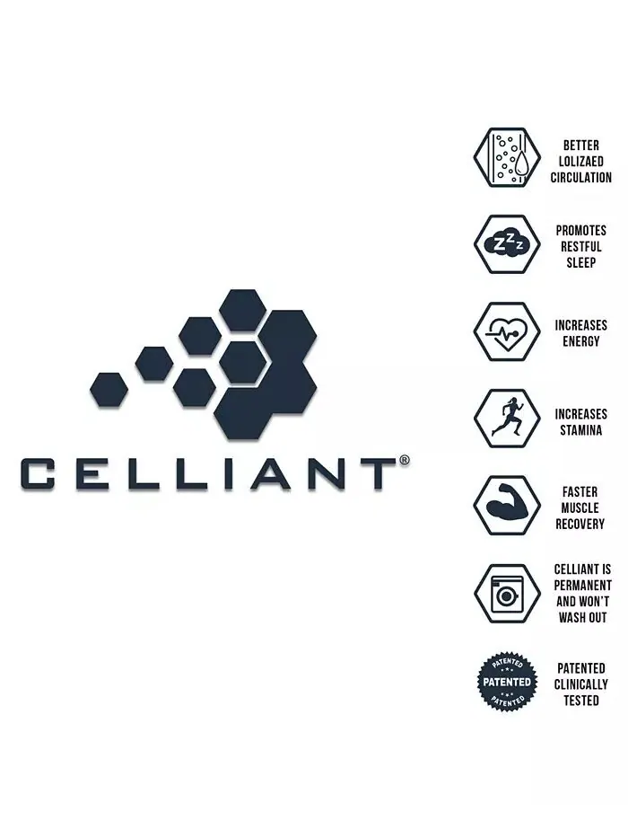 Комплекты простыней Celliant Performance плотностью 400 нитей из смесового хлопка Aq Textiles — изображение 2 из 4