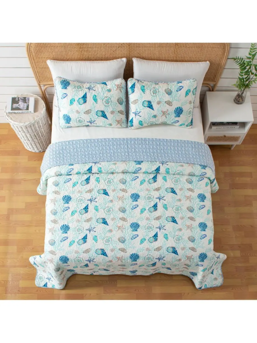 Комплект постельного белья из микрофибры Coastal с наволочками Linery & Co