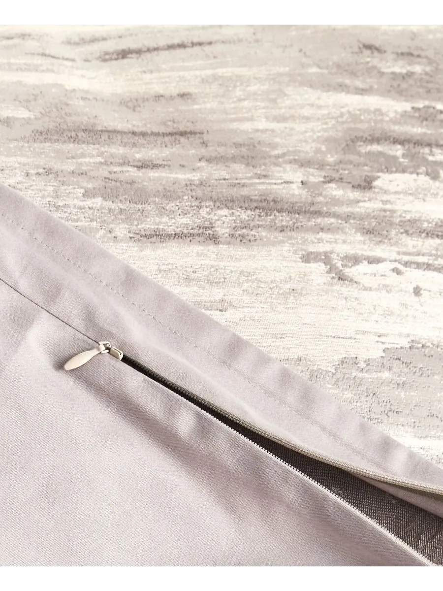 Комплект постельного белья Impasto Stone из 3 предметов, размер Full/Queen, Hotel Collection — изображение 6 из 6, серый