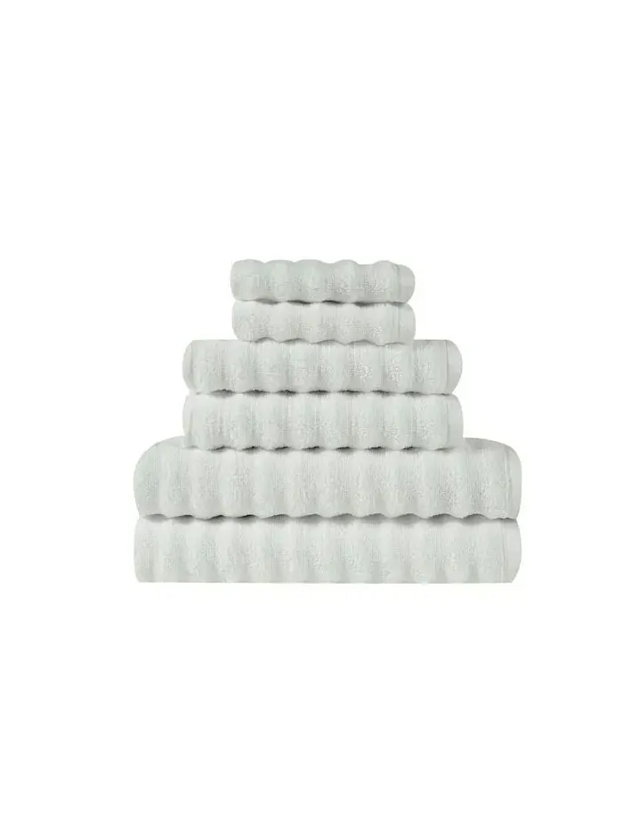 Набор полотенец Zero Twist Truly Soft из хлопка с использованием пряжи, 6 шт — изображение 1 из 4, серый