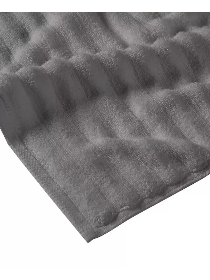 Набор полотенец Zero Twist Truly Soft из хлопка с использованием пряжи, 6 шт — изображение 4 из 4, серый