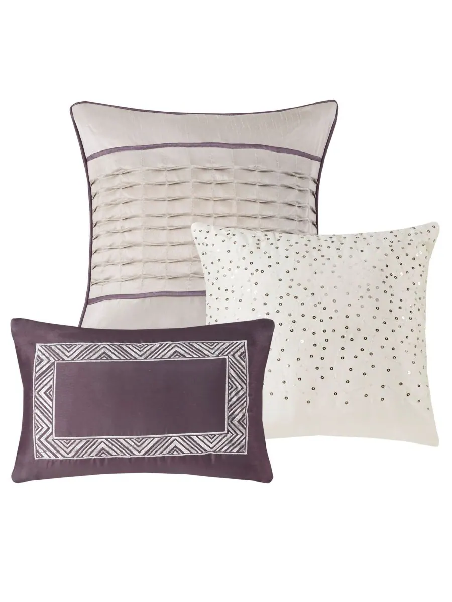 Комплект постельного белья Rhapsody Jacquard из 7 предметов, размер California King Madison Park — изображение 4 из 10