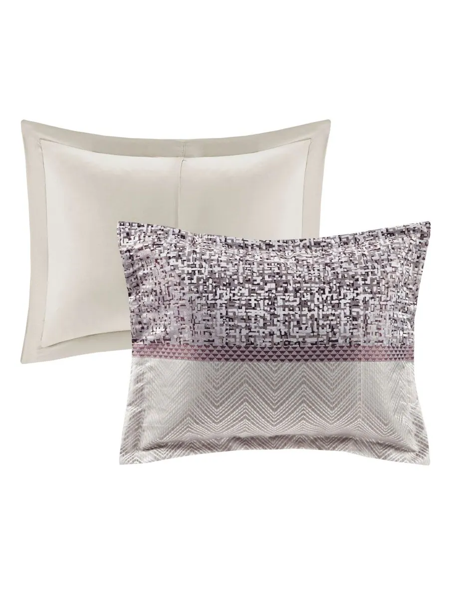 Комплект постельного белья Rhapsody Jacquard из 7 предметов, размер California King Madison Park — изображение 5 из 10