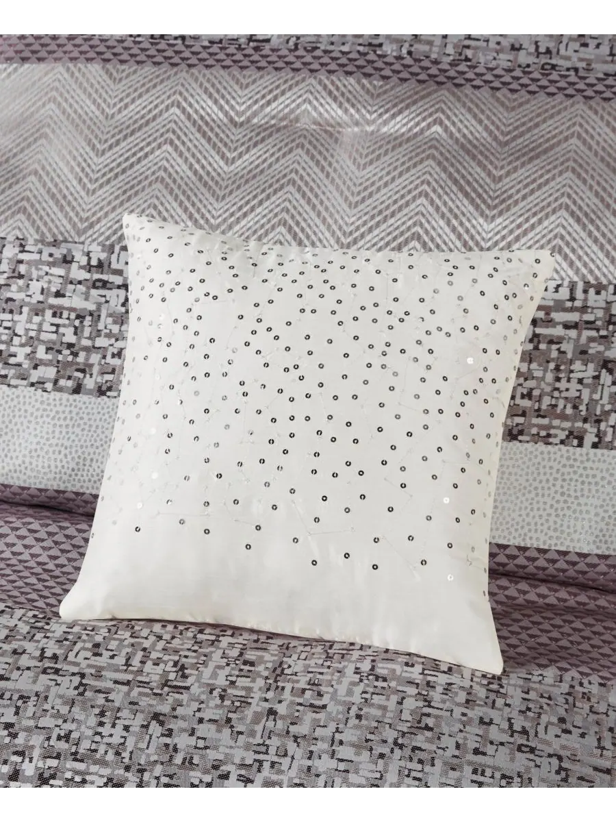 Комплект постельного белья Rhapsody Jacquard из 7 предметов, размер California King Madison Park — изображение 10 из 10