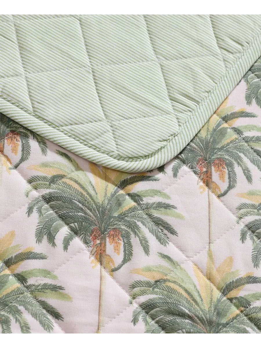 Комплект постельного белья Tommy Bahama Santiago из хлопка, двусторонний, 2 предмета, размер Twin — изображение 4 из 8