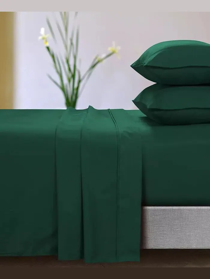 Комплект простыней из микрофибры 110-GSM с глубокими карманами Tribeca Living