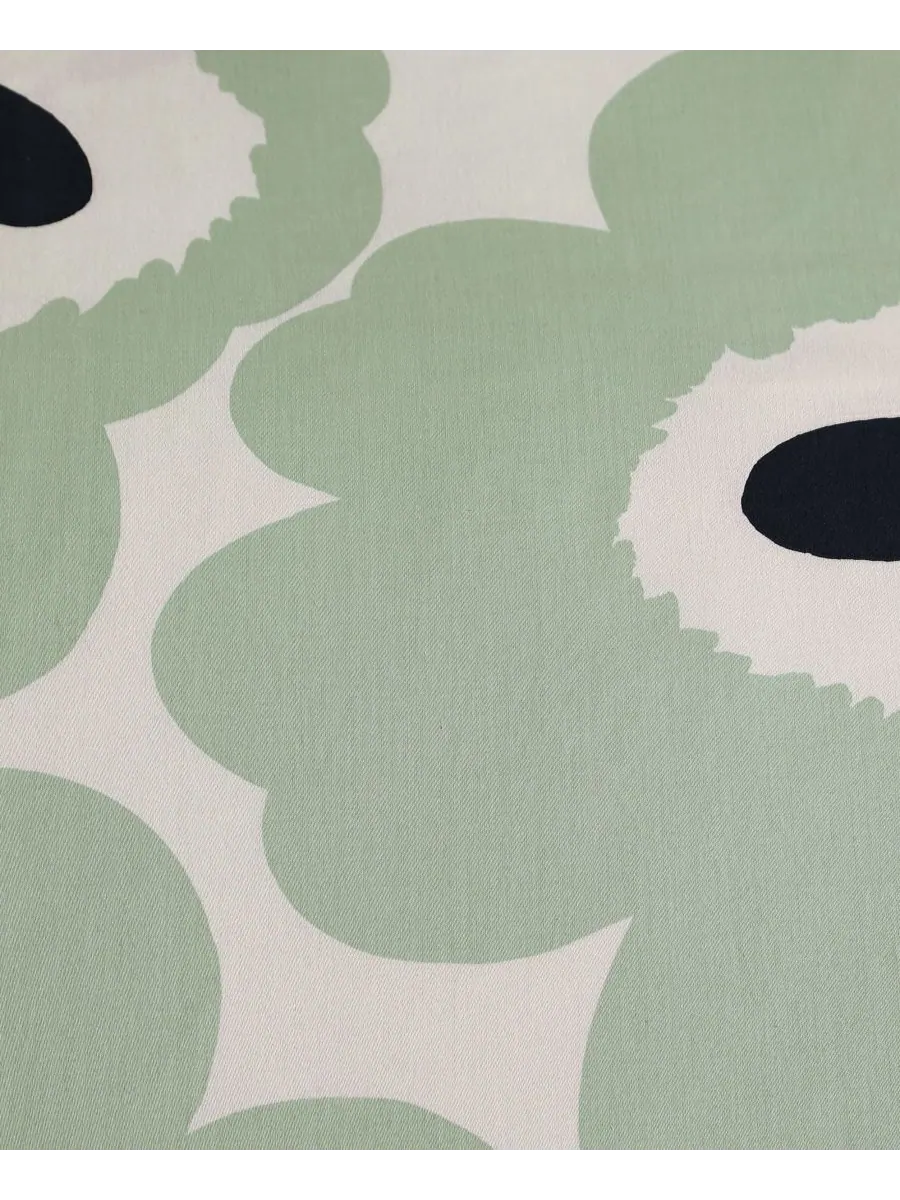 Комплект постельного белья Unikko Cotton из 3 предметов, размер King Marimekko — изображение 5 из 10, зеленый
