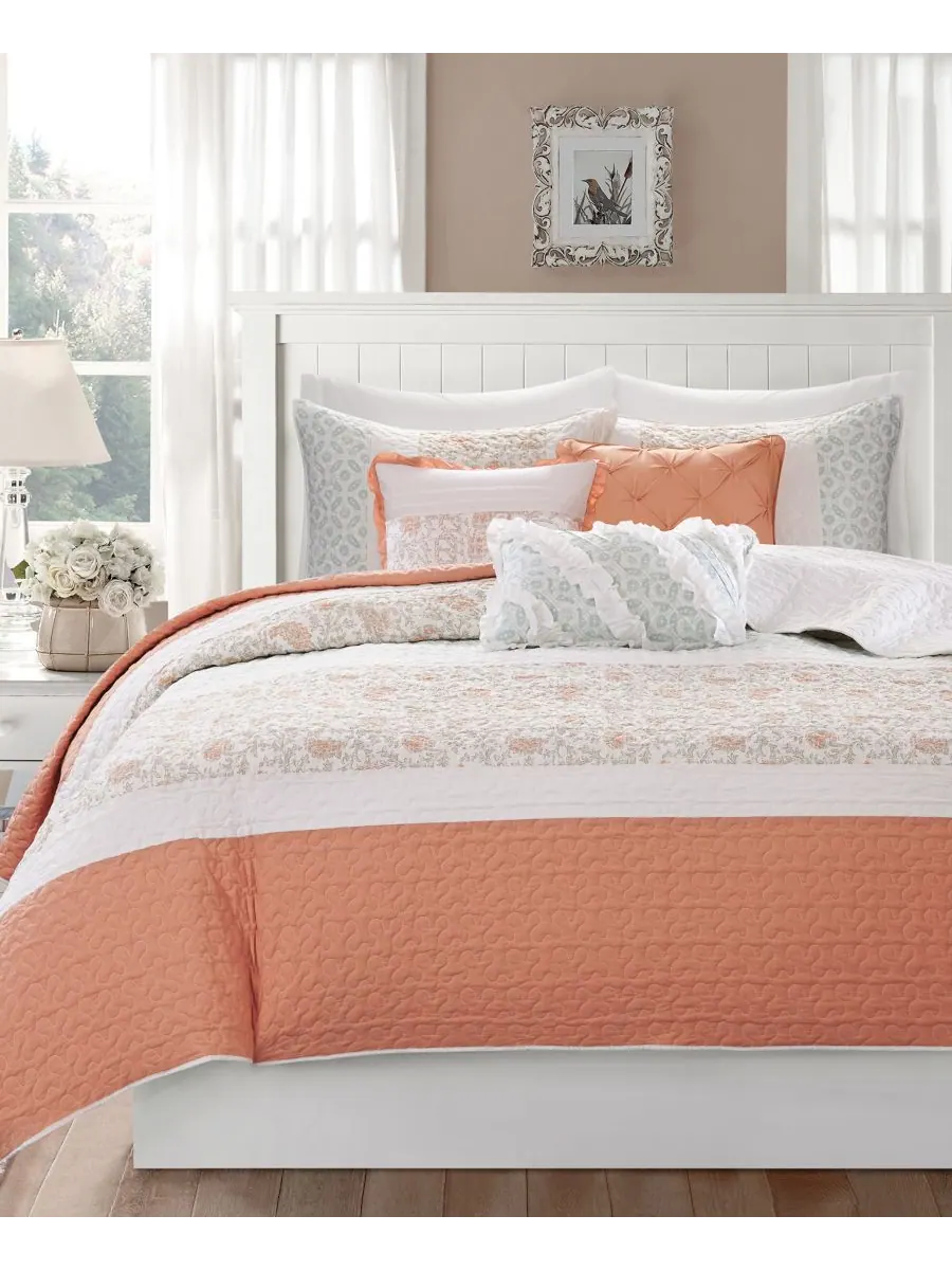 Комплект постельного белья Dawn Soft Cotton Percale из 6 предметов, размер King/Cal King Madison