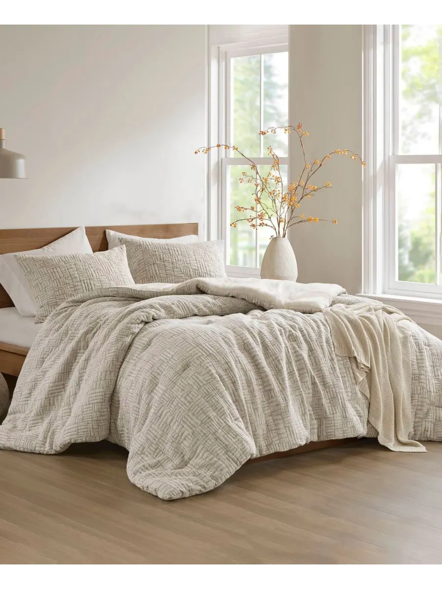 Комплект постельного белья Harper Oversized Matelassé из 3 предметов, размер Full/Queen Croscill — изображение 2 из 10