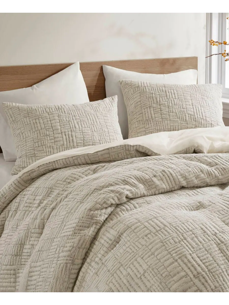 Комплект постельного белья Harper Oversized Matelassé из 3 предметов, размер Full/Queen Croscill — изображение 3 из 10