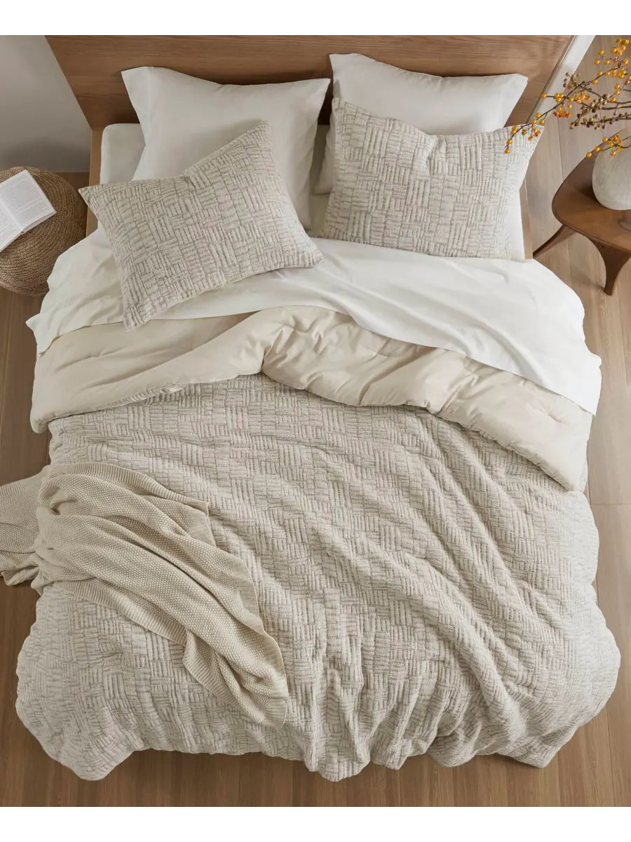 Комплект постельного белья Harper Oversized Matelassé из 3 предметов, размер Full/Queen Croscill — изображение 6 из 10