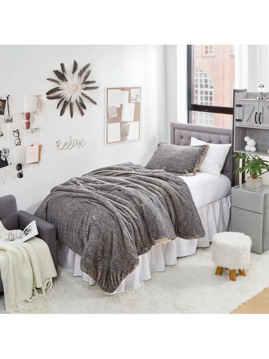 Комплект постельного белья Polar Wolf - Coma Inducer Oversized Twin Comfort Set - Gray Brown — изображение 1 из 4