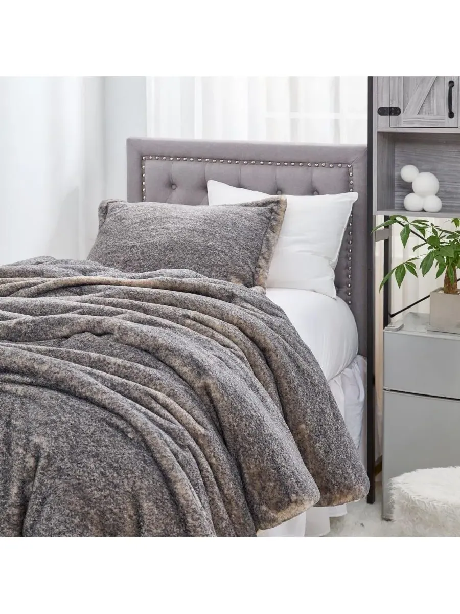 Комплект постельного белья Polar Wolf - Coma Inducer Oversized Twin Comfort Set - Gray Brown — изображение 3 из 4