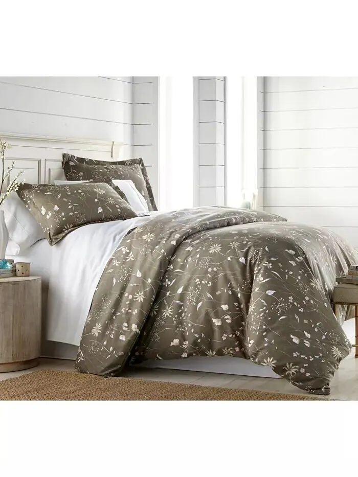 Комплект одеяла и накидки Secret Meadow Southshore Fine Linens — изображение 5 из 6, коричневый