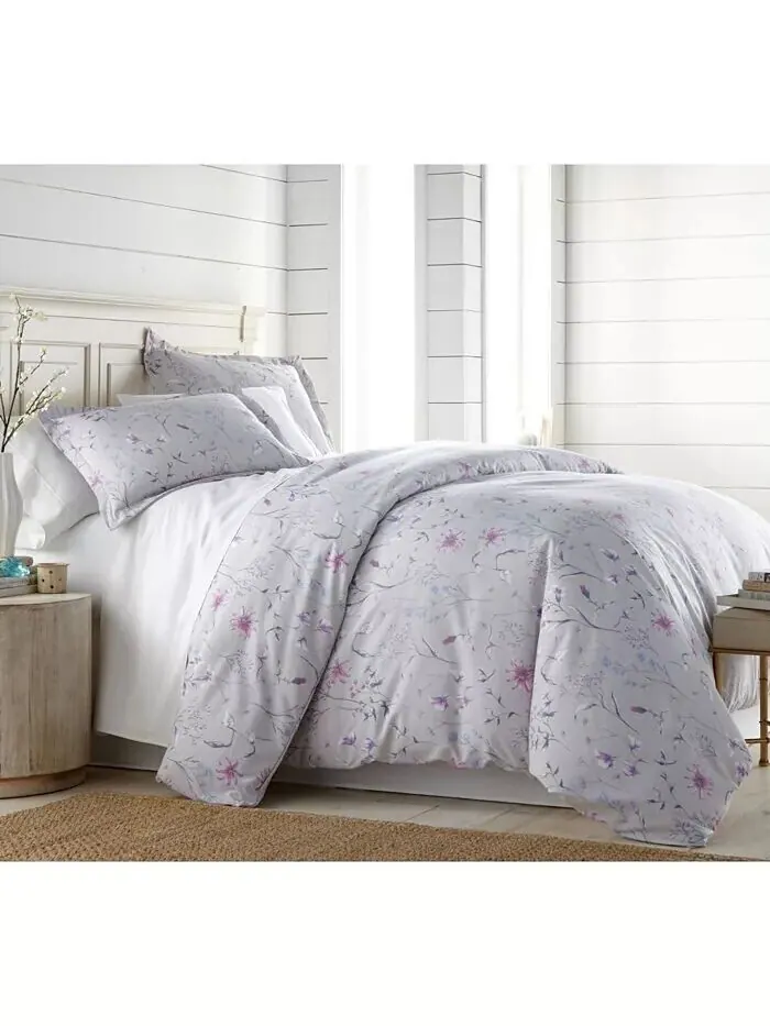Комплект одеяла и накидки Secret Meadow Southshore Fine Linens — изображение 1 из 6, серый