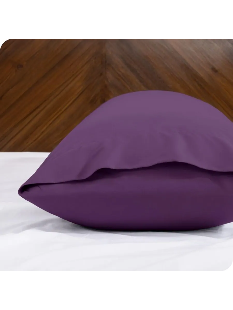 Наволочки из микрофибры в виде конвертов Bare Home — изображение 5 из 6, сливавый