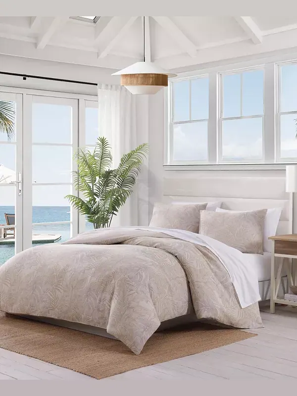 Комплект постельного белья Tommy Bahama Jungle Palms из 3 предметов, размер Queen Tommy Bahama Home — изображение 2 из 4
