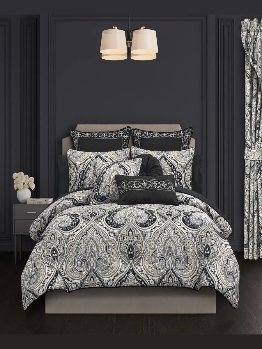 Комплект постельного белья Messina Damask из 3 предметов, размер King/California King Royal Court — изображение 1 из 4