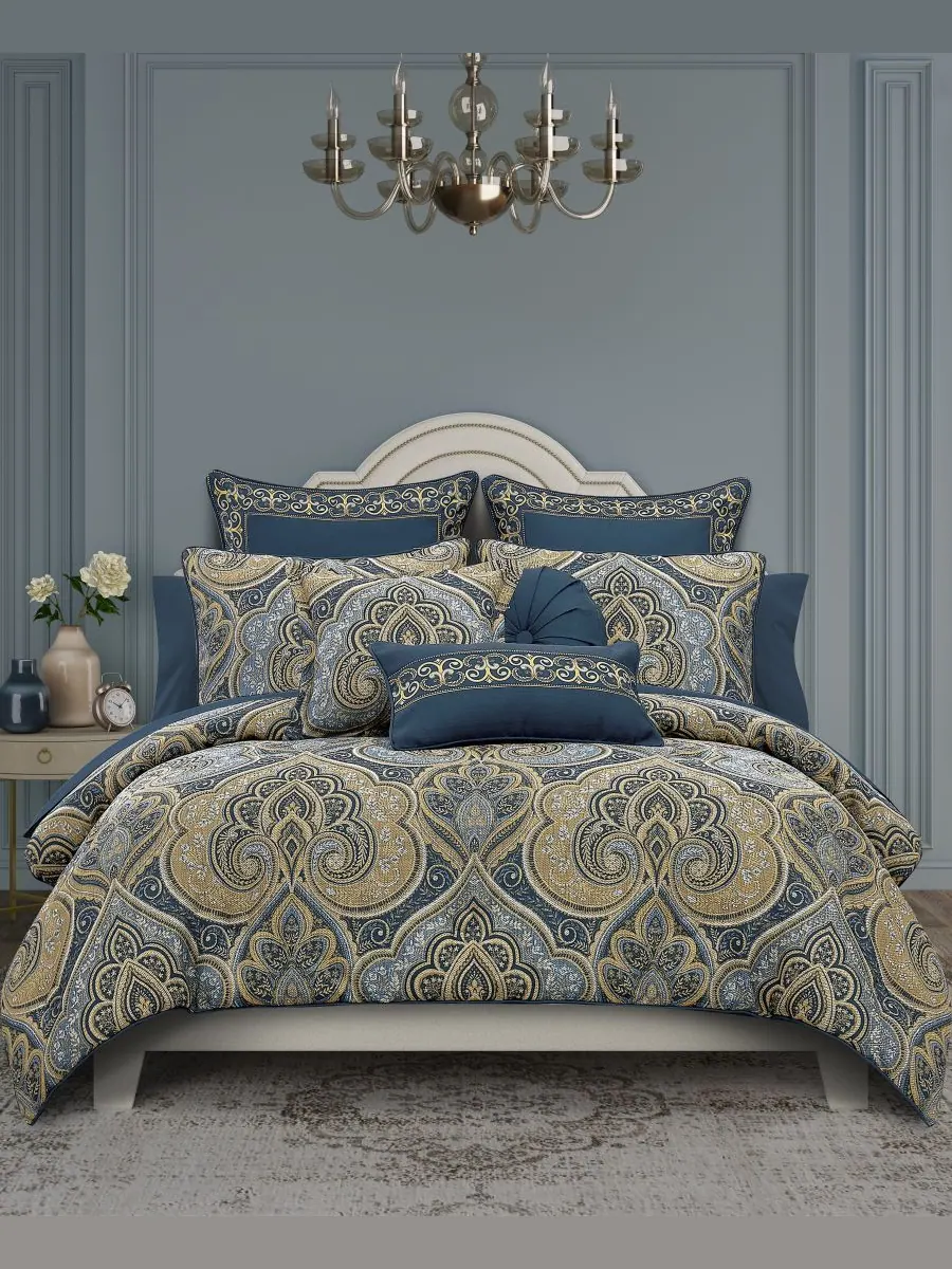 Комплект постельного белья Messina Damask из 3 предметов, размер King/California King Royal Court