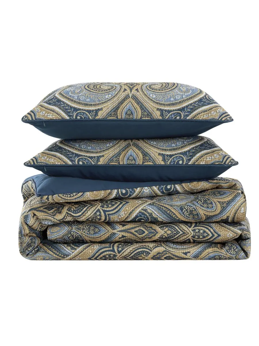 Комплект постельного белья Messina Damask из 3 предметов, размер King/California King Royal Court — изображение 2 из 6