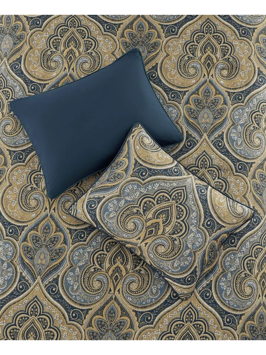 Комплект постельного белья Messina Damask из 3 предметов, размер King/California King Royal Court — изображение 3 из 6