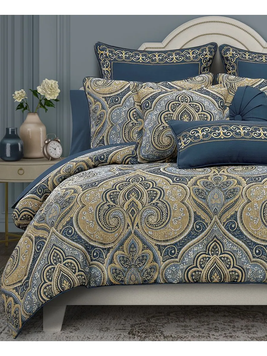 Комплект постельного белья Messina Damask из 3 предметов, размер King/California King Royal Court — изображение 5 из 6