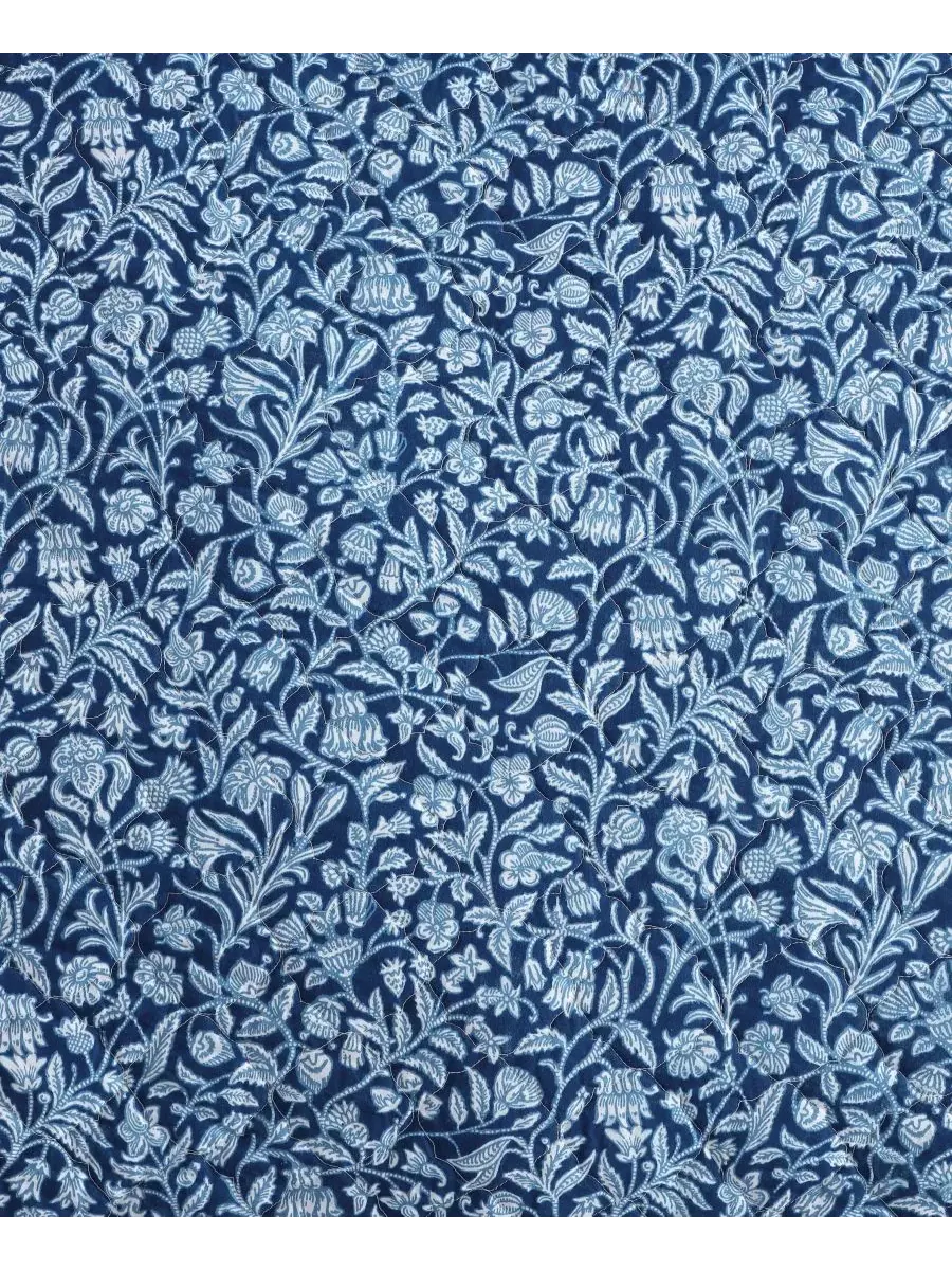 Комплект постельного белья Elaina Cotton из 2 предметов, размер Twin Laura Ashley — изображение 6 из 8, индиго синий
