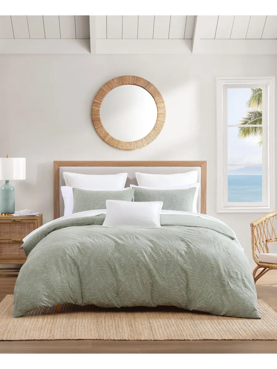 Комплект постельного белья Tommy Bahama Harbor Palm Cotton из 3 предметов, размер King Tommy Bahama — изображение 1 из 10