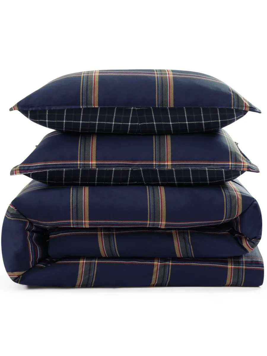 Комплект постельного белья Beacon Plaid из 3 предметов, хлопковый, размер Full/Queen Tommy — изображение 2 из 8