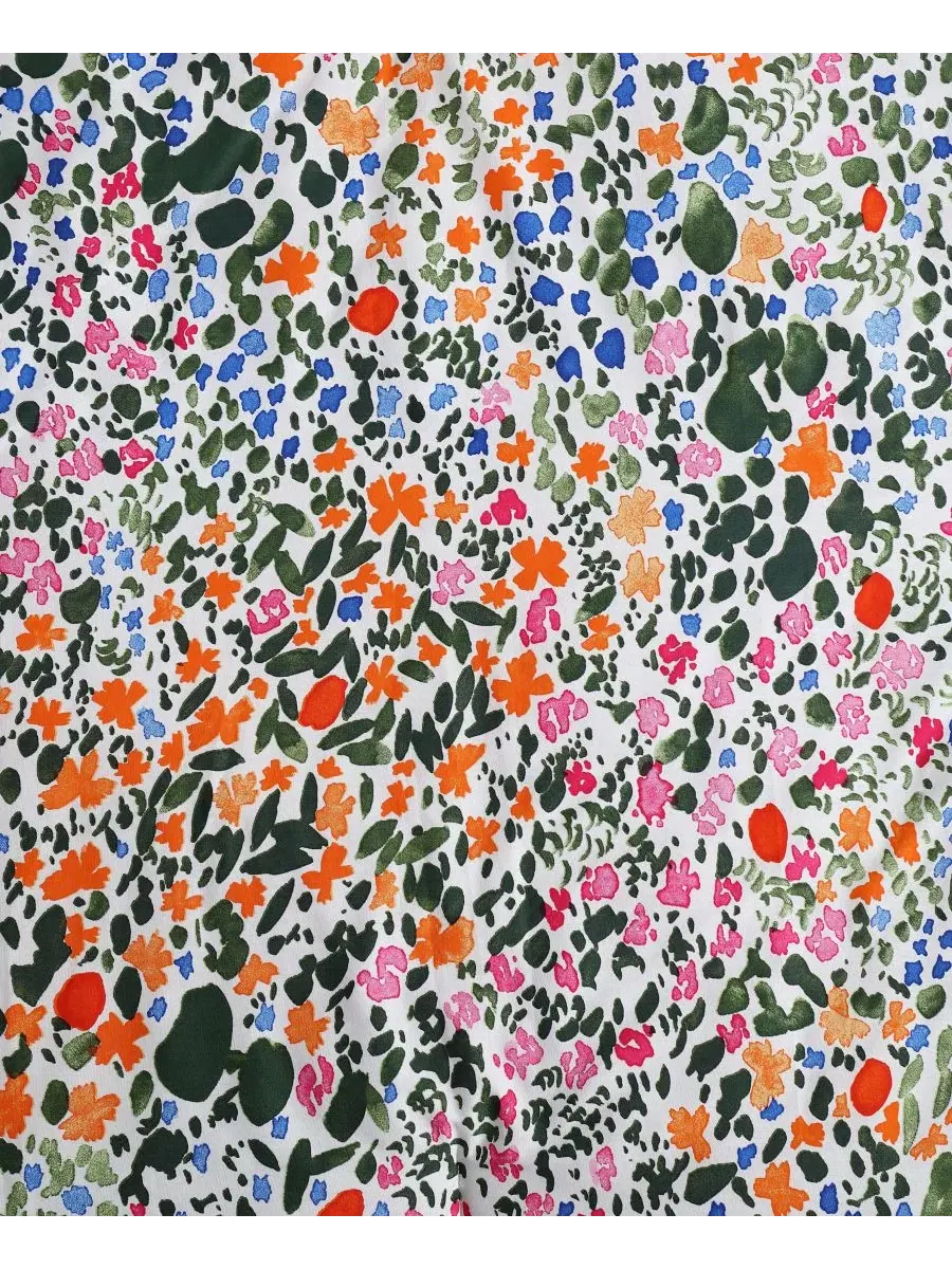Комплект постельного белья из хлопка Rantaniitty Marimekko — изображение 5 из 7, мульти оранжевый