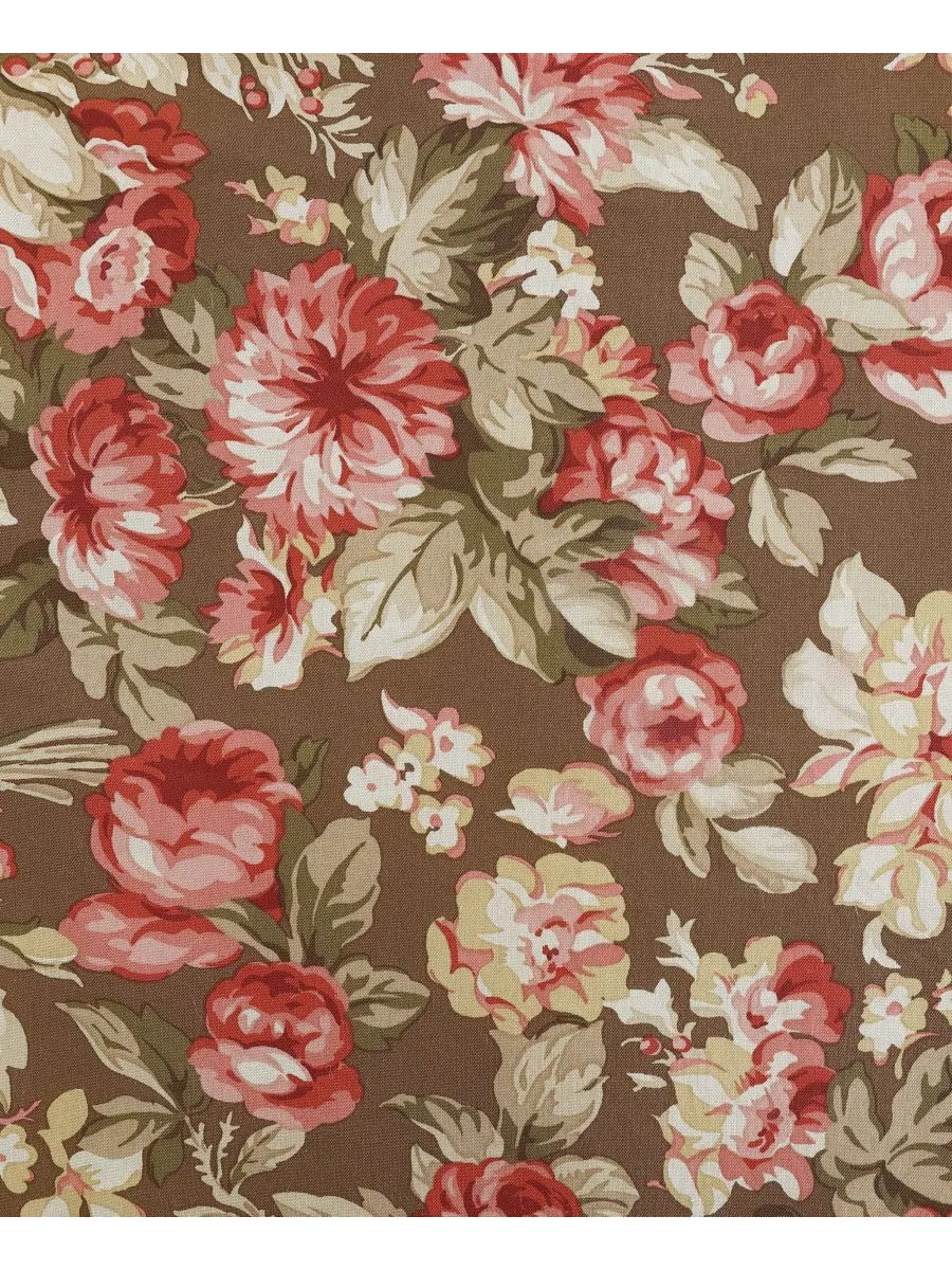 Двусторонний комплект постельного белья Bloomsbury из 2 предметов, размер Twin Laura Ashley — изображение 5 из 9, коричневый