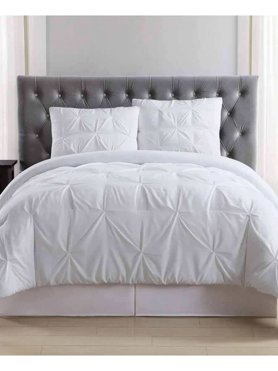 Комплект постельного белья с плиссировкой, размер King Truly Soft