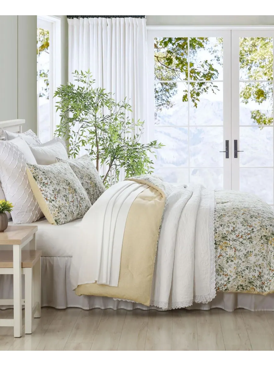 Комплект постельного белья country meadow, 3 предмета, двусторонний, размер king. Laura Ashley — изображение 4 из 8