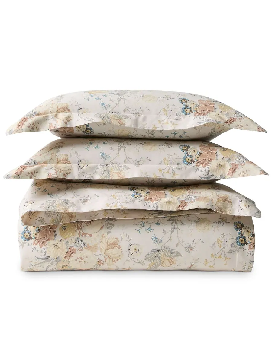 Комплект постельного белья gwynne floral из 3 предметов, размер full/queen Lauren Ralph Lauren — изображение 3 из 4, бежевый