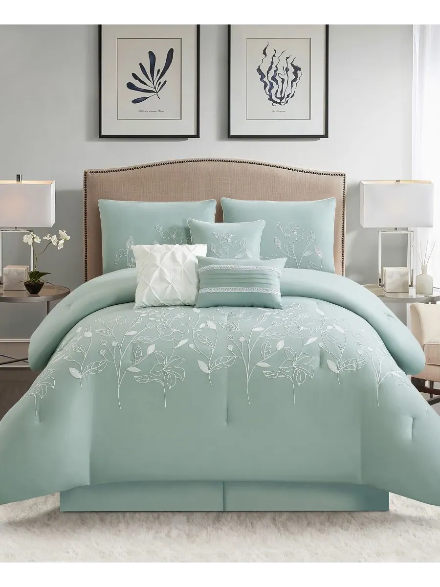 Комплект постельного белья Safina Floral из 7 предметов, размер King Stratford Park