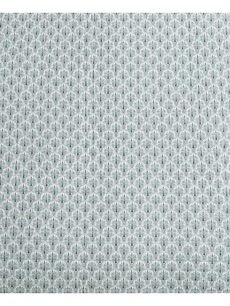 Двусторонний комплект постельного белья Coastal Batik из 3 предметов, размер Full/Queen Tommy — изображение 4 из 9, зеленый